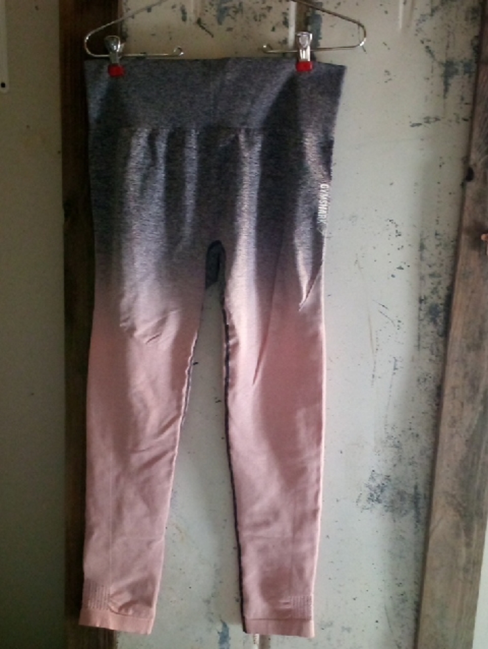 Gymshark Pink and Gray Leggings